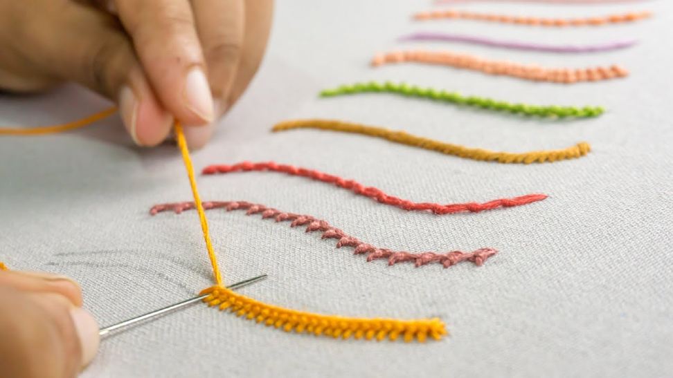 Different Types of Embroidery Stitches